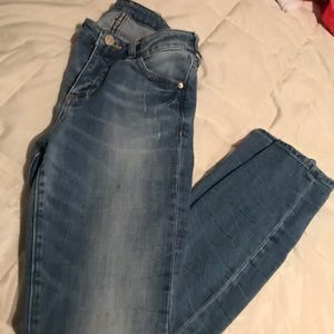 High waisted Armani Exchange jeans